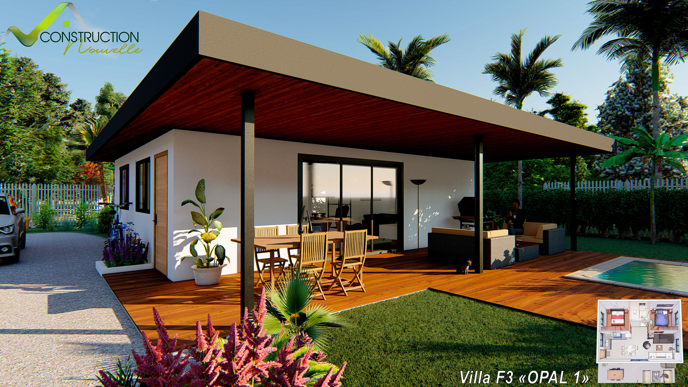 Villa F3 OPAL 1