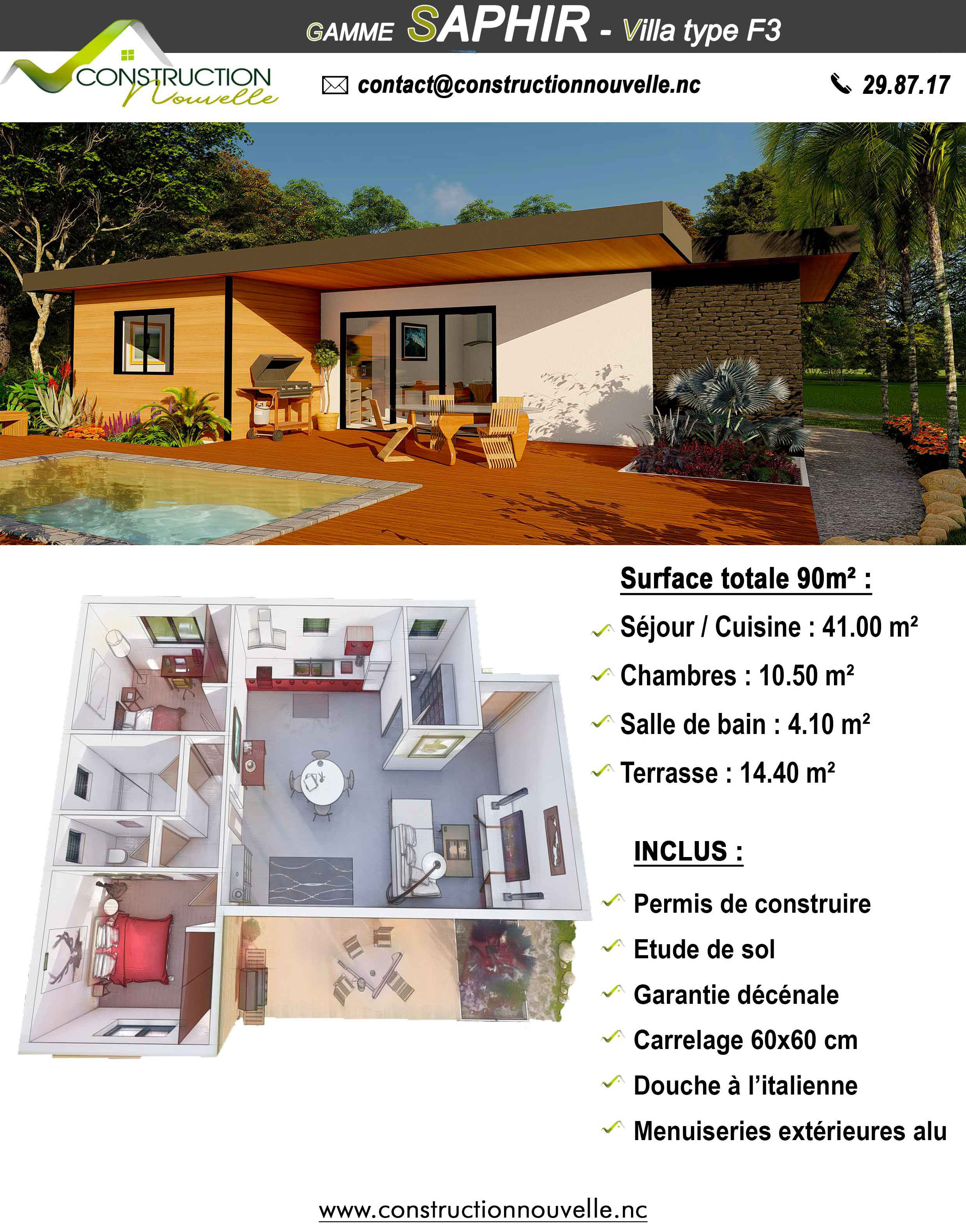 PRESENTATION VILLA-F3-SAPHIR