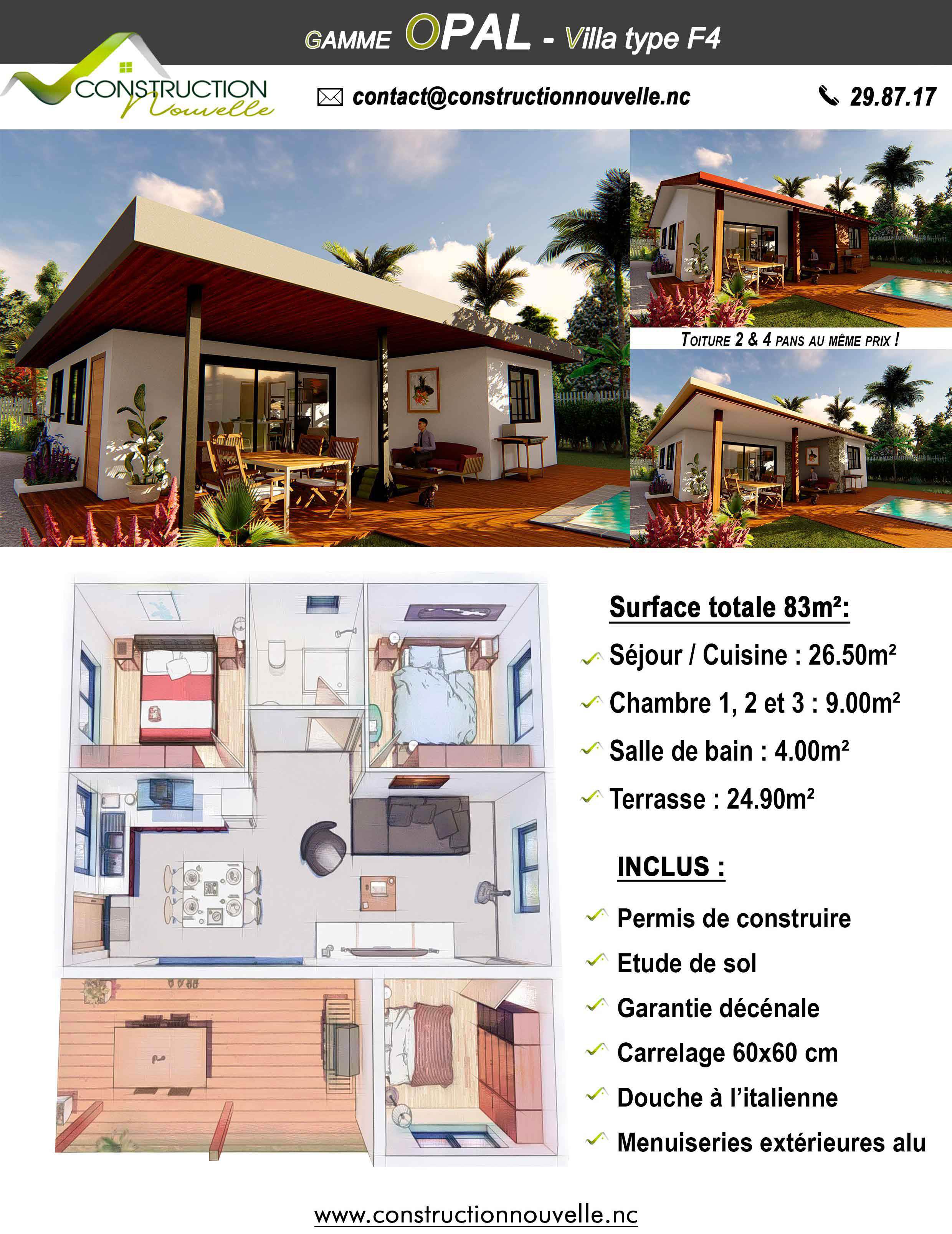 PRESENTATION VILLA-F4-OPAL