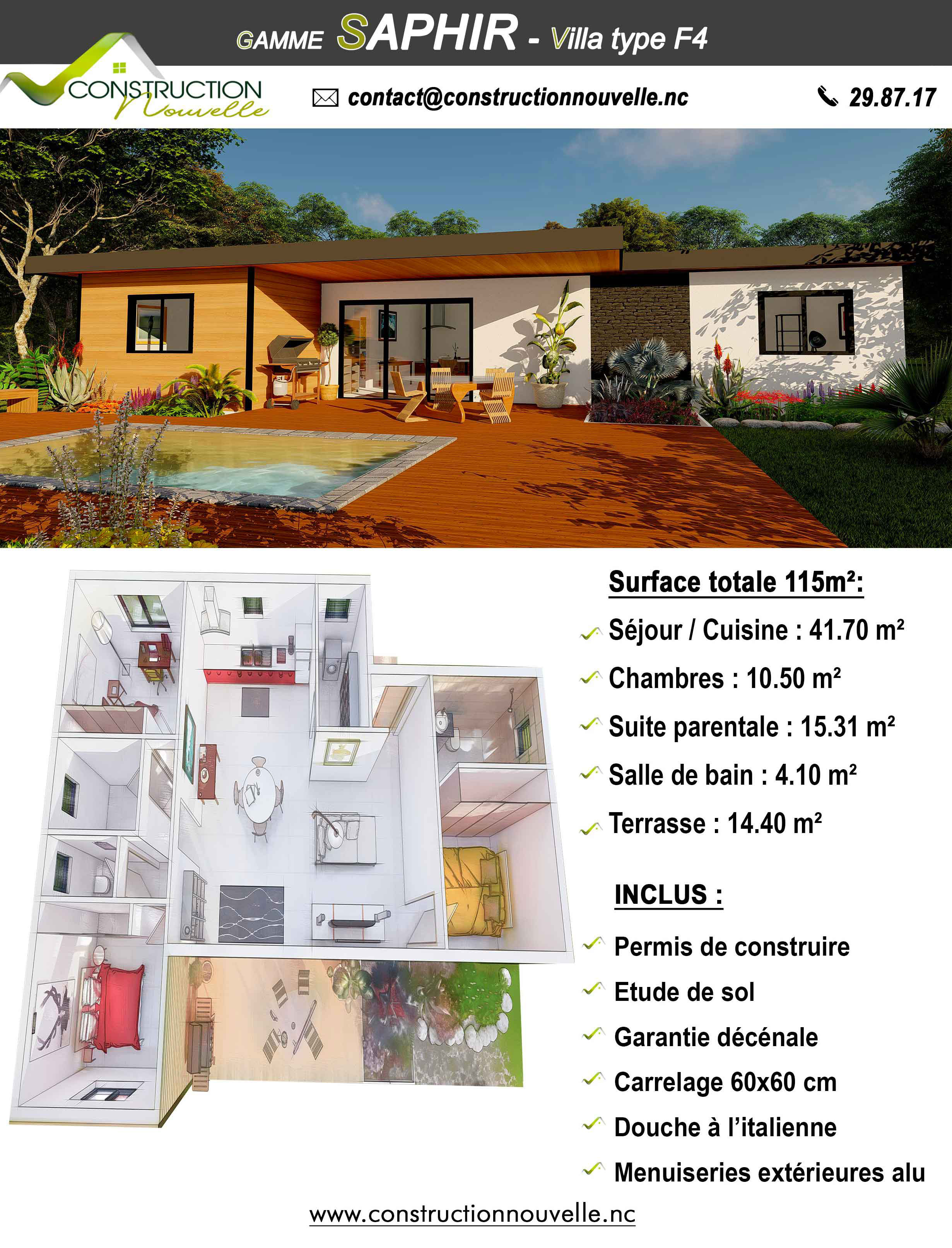 PRESENTATION VILLA-F4-SAPHIR